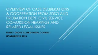 CLERB Hearings and Legal Issues Overview 2023