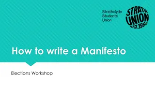 Create an Impactful Election Manifesto: Step-by-Step Guide