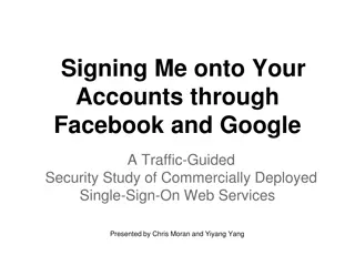 A Traffic-Guided Security Study of Single-Sign-On Web Services