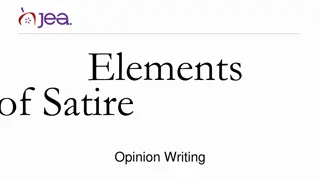 Mastering Techniques of Satire in Opinion Writing