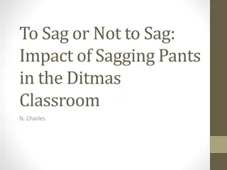 Impact of Sagging Pants: Addressing the Issue in Ditmas Classroom