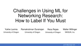 ML Challenges in Networking Research: Labeling, Privacy Concerns, and Hidden Biases