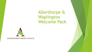 Discover Allerthorpe & Waplington Village Community Welcome Pack