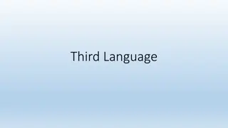 Importance of Third Language in Various Academic Disciplines
