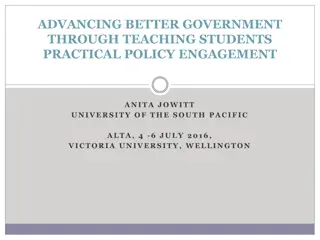 Practical Policy Engagement in Legal Education