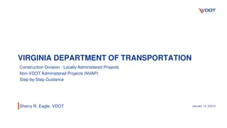 Step-by-Step NVAP Guidance for Local Administrated Projects