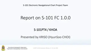 Discrepancies in S-101 Electronic Navigational Chart Project Team Report