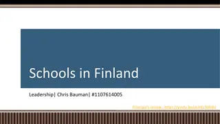 Insights into Finnish School Leadership