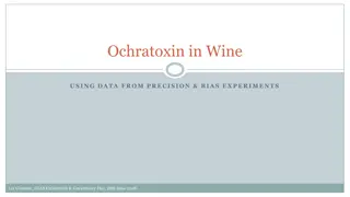 Precision & Bias in Ochratoxin Measurement Uncertainty