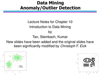 Anomaly Detection in Data Mining: Challenges and Applications