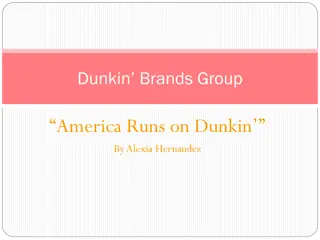 Dunkin Brand Overview: History, Target Market, SWOT Analysis, and Key Competitor