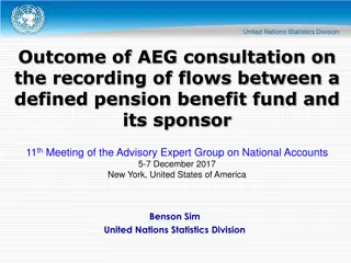 AEG Consultation Outcome on Pension Fund Flows Recording