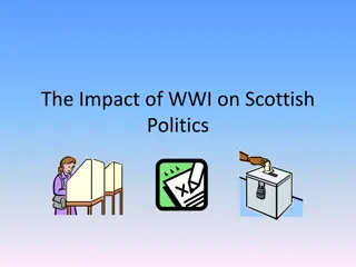 Impact of WWI on Scottish Politics: Liberals Split and Rise of Labour