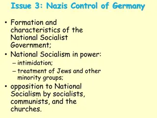 The Formation and Characteristics of the Nazi Government in Germany