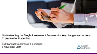 Key Changes in Single Assessment Framework for Inspection Preparation