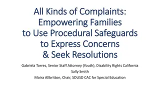 Empowering Families: Understanding Noncompliance Complaints in Education