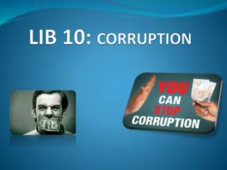 Bribery and Corruption in Various Perspectives