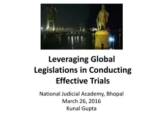 Leveraging Global Anti-Corruption Legislation for Effective Trials