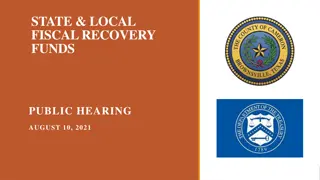 Local Fiscal Recovery Funds Overview & Compliance Guidelines