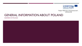General Information About Poland's Business Landscape