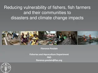 Reducing Vulnerability of Fishers and Communities to Disasters
