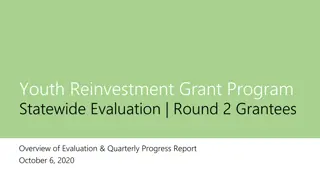 Youth Reinvestment Grant Program Statewide Evaluation Overview