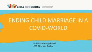 Innovative Approaches to Ending Child Marriage in a COVID-19 World
