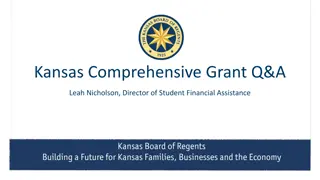 Kansas Comprehensive Grant Allocation
