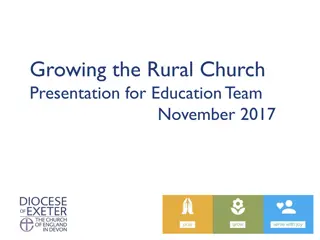 Empowering Rural Churches for Growth and Community Engagement