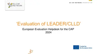Evaluation of LEADER/CLLD for CAP 2024