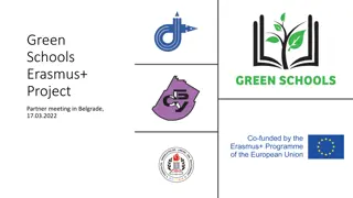 Green Schools Erasmus+ Project Partner Meeting in Belgrade 17.03.2022