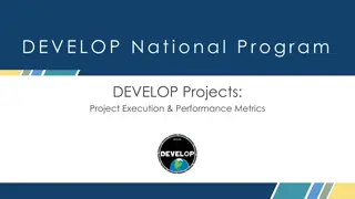 National Program for NASA Earth Observations Projects