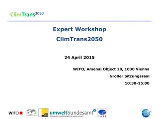 Transforming Energy and Climate Economics: ClimTrans2050 Workshop Insights
