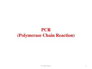 PCR - History, Introduction, Basic Constituents, and Procedure