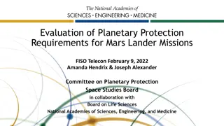 Evaluating Planetary Protection Requirements for Mars Lander Missions