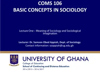 Sociology: Introduction, Concepts, and Importance