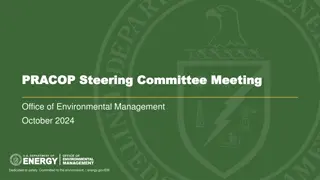 Steering Committee Meeting Agenda and Updates - October 2024