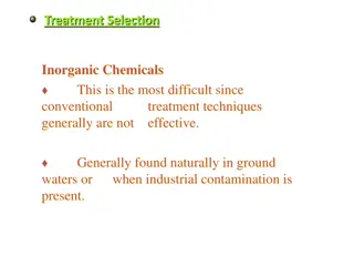 Challenges in Water Treatment Selection