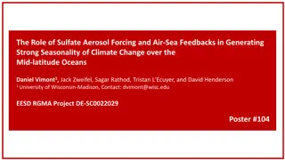 Sulfate Aerosol Forcing and Climate Change Seasonality