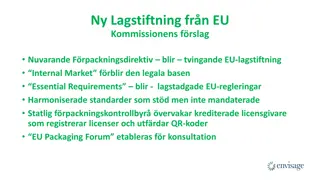 EU Packaging Legislation Update and Requirements for Sustainable Packaging