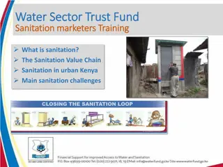 Sanitation: Challenges and Solutions in Urban Kenya