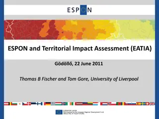 Territorial Impact Assessment (EATIA) in EU Policies