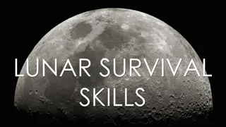 Survival Skills for Lunar Astronauts: Grouping Essential Items