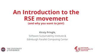 Exploring the Research Software Engineering Movement and Its Impact