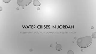 Water Crisis in Jordan: Causes, Consequences, and Solutions