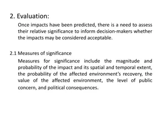 Evaluating Impact Significance for Informed Decision-making