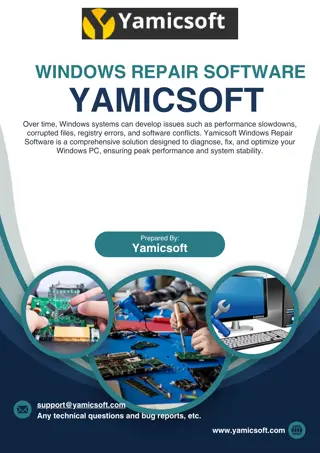Why Choose Yamicsoft Windows Repair Software