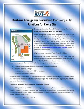 Brisbane Emergency Evacuation Plans – Quality Solutions for Every Site