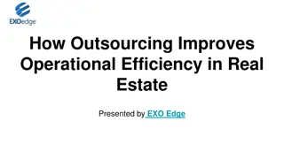 How Outsourcing Improves Operational Efficiency in Real Estate