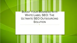 Boost Your Business with White Label SEO The Ultimate SEO Outsourcing Solution